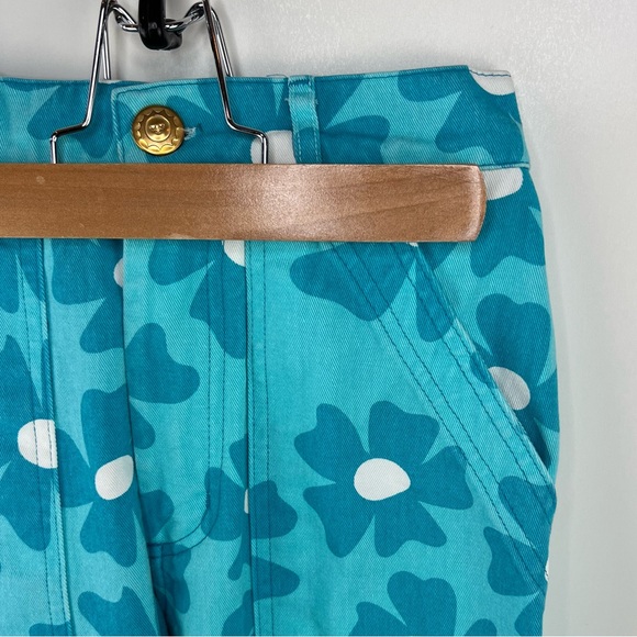 BIG BUD PRESS Blue Flower Classic Work Pants - Picture 5 of 11